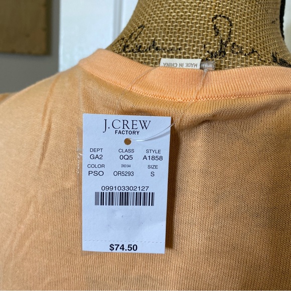 ✨NEW J.CREW FRONT BUTTONED UP SOFT CARDIGAN SWEATER  SZ.Small NWT - Picture 4 of 5